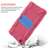 Armor Case for Samsung Galaxy Tab A 8.0in (2019) Pink + Blue | iCoverLover