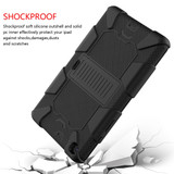 Rugged Armor Case for Samsung Galaxy Tab A 8.0in (2019) - Black | iCoverLover