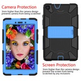 Armor Case for Samsung Galaxy Tab A 8.0in (2019) - Black/Blue | iCoverLover
