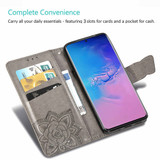 Samsung Galaxy S20 Ultra Wallet Case - Gray | iCoverLover
