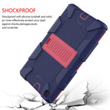 Armor Case for Samsung Galaxy Tab A 8.0in (2019) - Dark Blue/Pink | iCoverLover