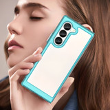 Clear Blue Back Case for Samsung Galaxy Z Fold6 | iCoverLover