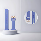 Cyan Blue Strap for Apple Watch Series 11 42-mm | iCoverLover
