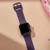 Dark Purple Strap for Apple Watch Series 11 42-mm | iCoverLover