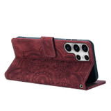Samsung Galaxy S25 Ultra Red Wallet Case | iCoverLover