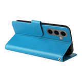 Samsung Galaxy S25 Blue Wallet Case | iCoverLover