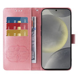 Samsung Galaxy S25 Wallet Case - Rose Gold | iCoverLover