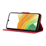 Samsung Galaxy A56 5G Wallet Case - Red | iCoverLover