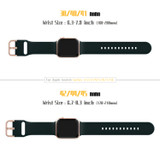 Dark Green Silicone Strap for Apple Watch Series 1 42-mm | iCoverLover