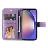 Samsung Galaxy A55 5G Wallet Case - Light Purple | iCoverLover