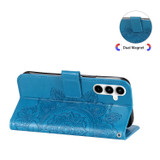 Samsung Galaxy A35 5G Wallet Case - Blue | iCoverLover