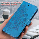 Samsung Galaxy A55 5G Wallet Case - Blue | iCoverLover