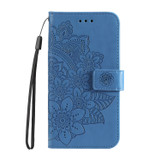 Samsung Galaxy A55 5G Wallet Case - Blue | iCoverLover