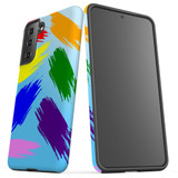 Samsung Galaxy S21 Slim Protective Case - Multicolour | iCoverLover