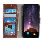 iPhone 11 Pro Wallet Case - Brown PU Leather Style | iCoverLover