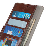 iPhone 11 Pro Wallet Case - Brown PU Leather Style | iCoverLover