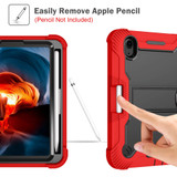 Armor Case for iPad mini 7 (2024) - Red Black | iCoverLover