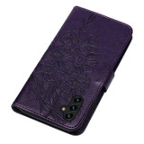 Samsung Galaxy A34 5G Wallet Case - Dark Purple | iCoverLover