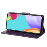 Samsung Galaxy A53 5G Wallet Case - Dark Purple | iCoverLover