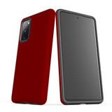 Armor Case for Samsung Galaxy S20 FE - Maroon Red | iCoverLover