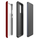 Armor Case for Samsung Galaxy S20 FE - Maroon Red | iCoverLover