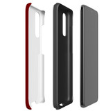 Armor Case for Samsung Galaxy S20 - Maroon Red | iCoverLover