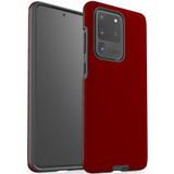 Samsung Galaxy S20 Ultra Armor Case - Maroon Red | iCoverLover