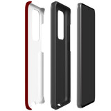 Samsung Galaxy S20 Ultra Armor Case - Maroon Red | iCoverLover
