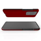 Samsung Galaxy S20 Ultra Armor Case - Maroon Red | iCoverLover