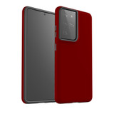 Armor Case for Samsung Galaxy S21 Ultra - Maroon Red | iCoverLover