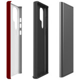 Samsung Galaxy S22 Ultra Armor Case in Maroon Red | iCoverLover