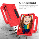 Red Rugged Armor Case for Samsung Galaxy Tab S7 (2020) | iCoverLover