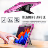 Samsung Galaxy Tab S7+ Plus Armor Case - Rose Red | iCoverLover