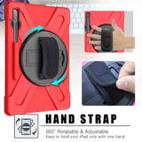 Rugged Armor Case for Samsung Galaxy Tab S7+ Plus - Red | iCoverLover