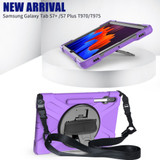 Purple Armor Case for Samsung Galaxy Tab S7+ Plus | iCoverLover