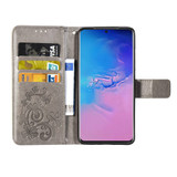 Samsung Galaxy S20 Ultra Wallet Case - Gray | iCoverLover