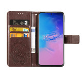 Samsung Galaxy S20 Ultra Wallet Case - Brown | iCoverLover