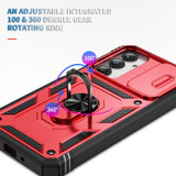 Samsung Galaxy A17 Armor Case - Red Black | iCoverLover