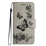 Samsung Galaxy A36 5G Wallet Case - Grey | iCoverLover