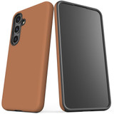 Armor Case for Samsung Galaxy S25 - Brown | iCoverLover