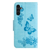 Samsung Galaxy A35 5G Wallet Case - Blue | iCoverLover