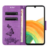Samsung Galaxy A55 5G Wallet Case - Purple | iCoverLover