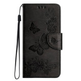 Samsung Galaxy A55 5G Wallet Case - Black | iCoverLover