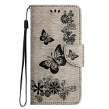Samsung Galaxy A55 5G Wallet Case - Grey | iCoverLover