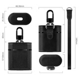 Grey Protective Case for Apple AirPods 2nd Gen | iCoverLover