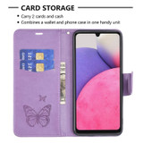 Samsung Galaxy A33 5G Wallet Case - Purple | iCoverLover