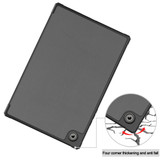 Folio Case for Samsung Galaxy Tab A8 10.5in (2021) - Grey | iCoverLover