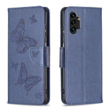 Samsung Galaxy A13 4G Wallet Case - Blue | iCoverLover