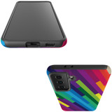 Samsung Galaxy S21 FE Slim Protective Case - Multicolour | iCoverLover