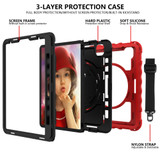 Armor Case for iPad Air 10.9in (2022/2020) - Black & Pink | iCoverLover